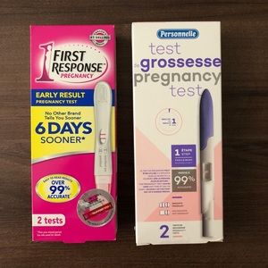 4 Pregnancy Tests